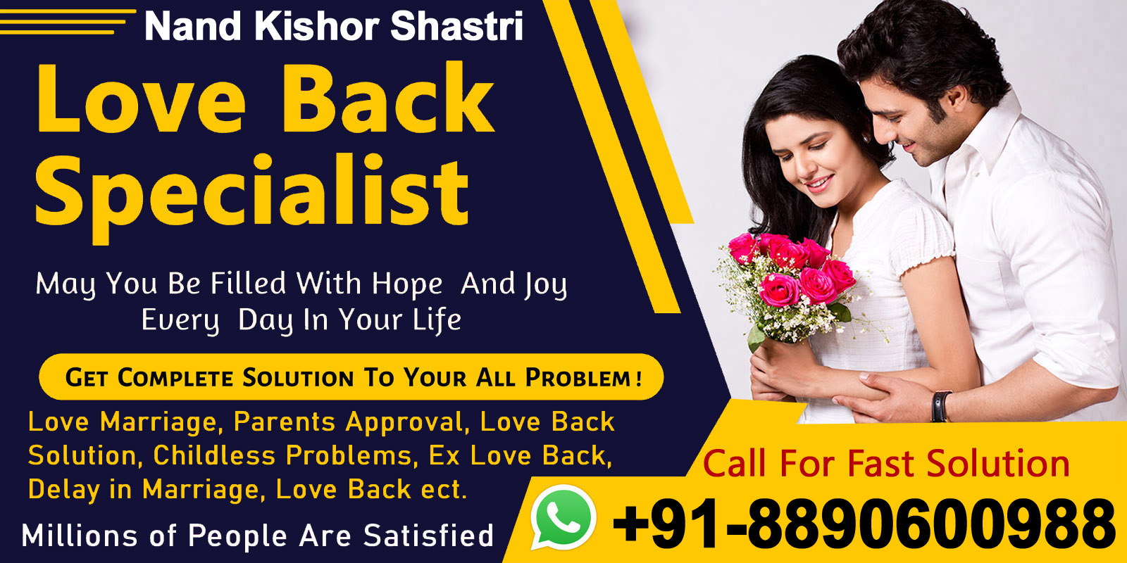 Famous Astrologer Nand Kishor Shastri +91-8890600988